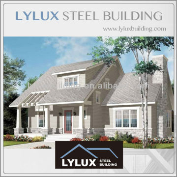 Luxury steel villa,metal prefab vacation homes