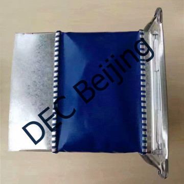 rectangular canvas flexible duct connector