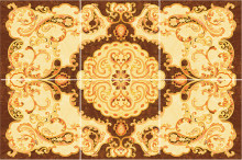 luxury vinyl tile,egyptian tile,flower ceramic floor tile