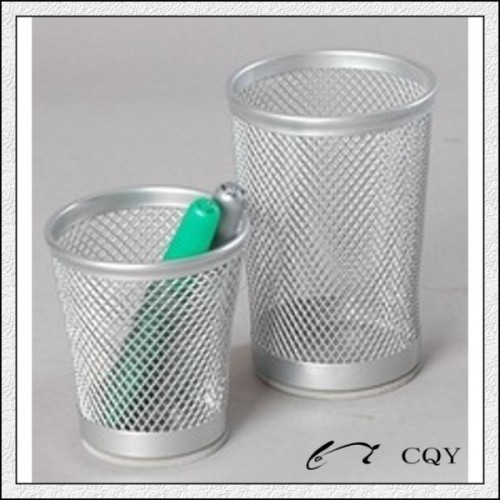 metal mesh pen organizer set