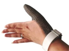 Dubetter One Finger Protection Metal Mesh Glove