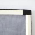 Aluminiowe okno wysuwane moskitierą