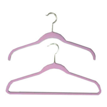 Plastic clothes hanger, customized colors are accepted, OEM designs are welcomeNew