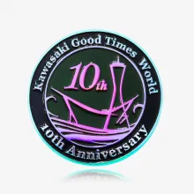 Customized Rainbow Plated Lapel Pins & Anodized Metal Badge Pins