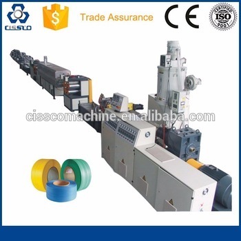 PP STRAPPING BAND EXTRUDER MACHINERY, PET FLAKES STRAPPING BAND PRODUCTION LINE