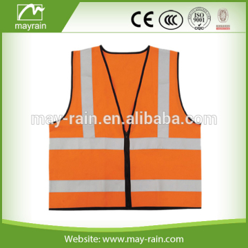 Orange High Visibility Reflective Safety Vest