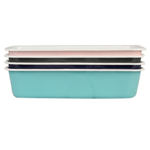 Rectangle Metal Bakeware Carbon Steel Baking Pan Enamel Product