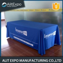 Trade show square fitted table cover