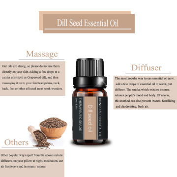 Factory Supply Pure Natural Dill Seeds Essential Oil