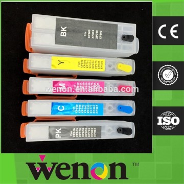 refillable ink cartridge for Epson XP-710 with reset chip