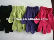 100% acrylic knitted magic gloves