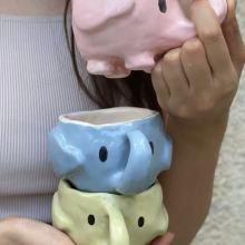Creative Elephant-Shaped Mug for Unique Coffee Experience