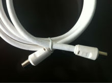 RF Cable 1.5 m with IEC male/male connectors