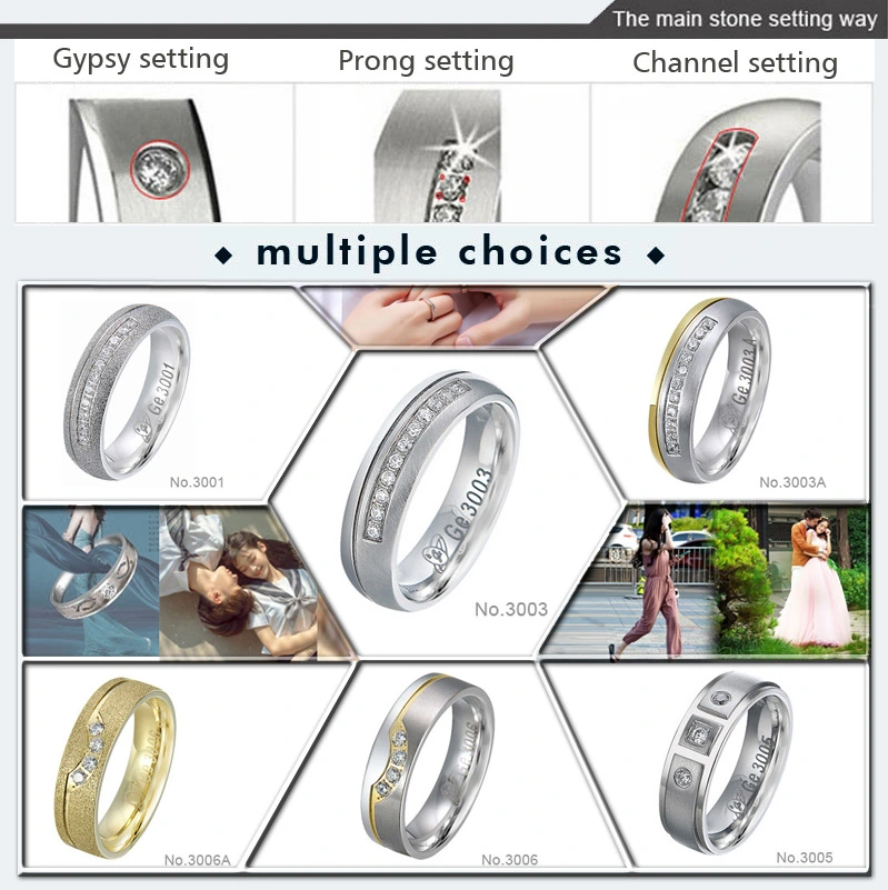 Factory Supply Sterling Solid Silver Ring Designs for Girl