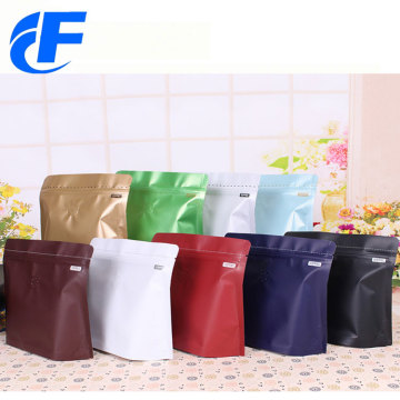 New design coffee stand up bag with zipper