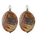 Natural Gemstone Agate Earring