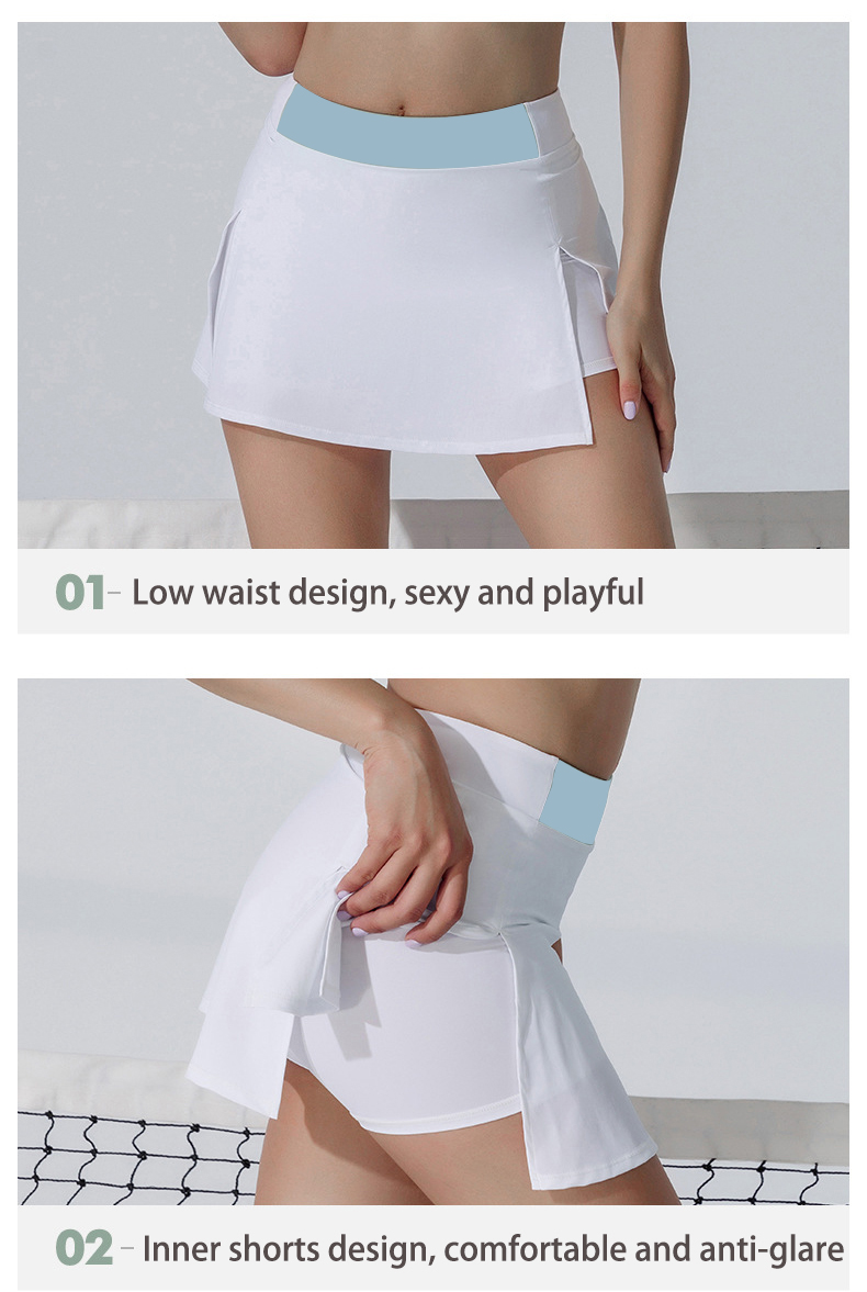 Low waist golf skirt