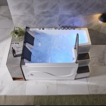 Paar Luft Whirlpool Massage Jet Badewanne