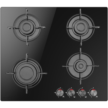 Kaca Tempered Hob Keramik 4 Rings