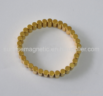 Cylinder Magnets With Gold Coating?