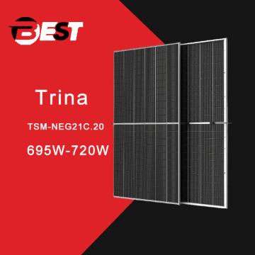 N-type i-TOPCon bifacial dual glass TSM-NEG21C.20 695-720W