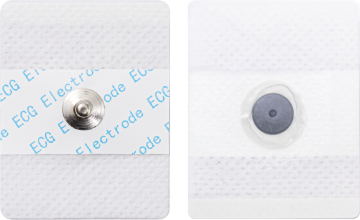 Cardiac rehabilitation ECG electrodes