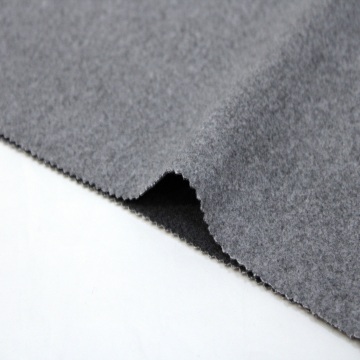 Gray 100 Polyester Needle Knit Fabric