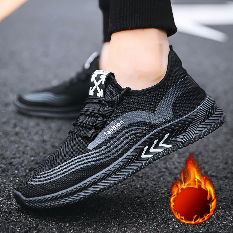 Men's Shoes Cloth Shoes Spring And Winter New Shoes Korean Style Trendy Versatile Casual Breathable Sneakers Wholesale