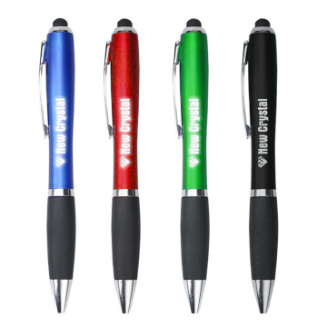 Custom Logo LED Light-Up Promotional Pen - Multifunctional Branded Gift