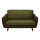 Kontemporari 321 Linen Fabric Upholstery Set Sofa