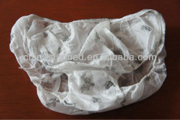 Disposable nonwoven underpants