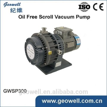 Long Service Interval Oil-less Scroll Vacuum Pump Three phase motor Pump