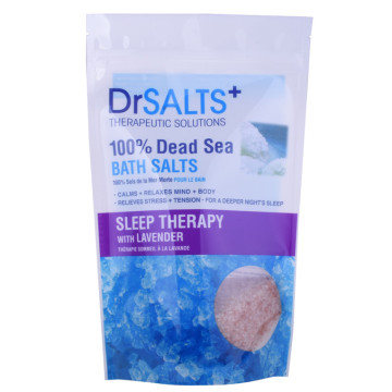 Pochette dégradable d&#39;emballage de savon de sels de bain rose durable