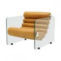 Woonkamer acryl stoel casual lounge