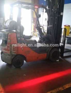 LED Red line light for forklift and other mobile equipment