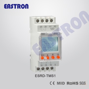 EASTRON Digital Multifunction Time Relay, LCD Display, Digital Switch, LCD Display Backlit