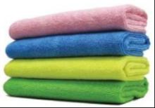 Microfiber Weft Knitted Shinning Bath Face Towels