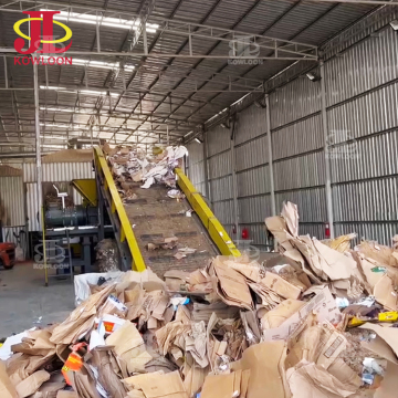 CE ISO Certified Corrugated Waste OCC Paper Dry Pulping Recycling Line