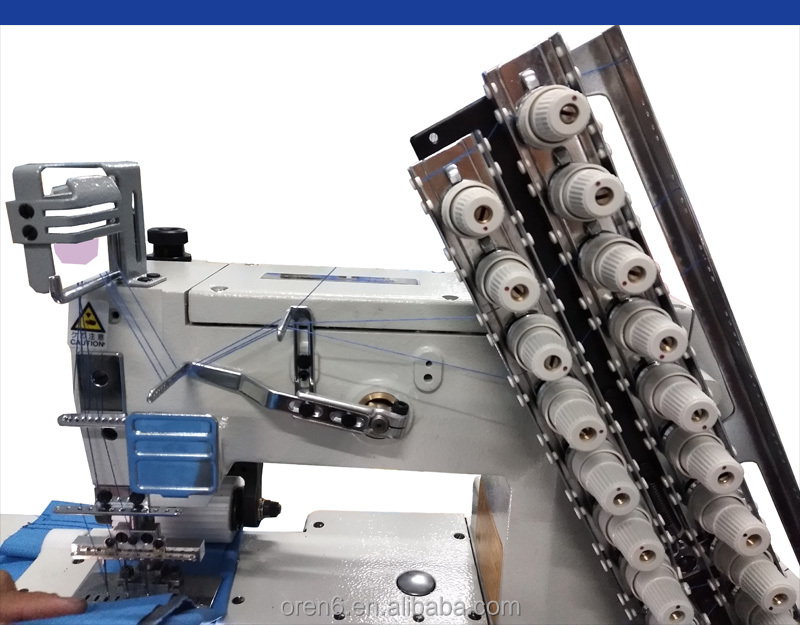 Wedding sewing machine RNV008-12 multi-function sewing equipment for women hemline fold garment sewing machine