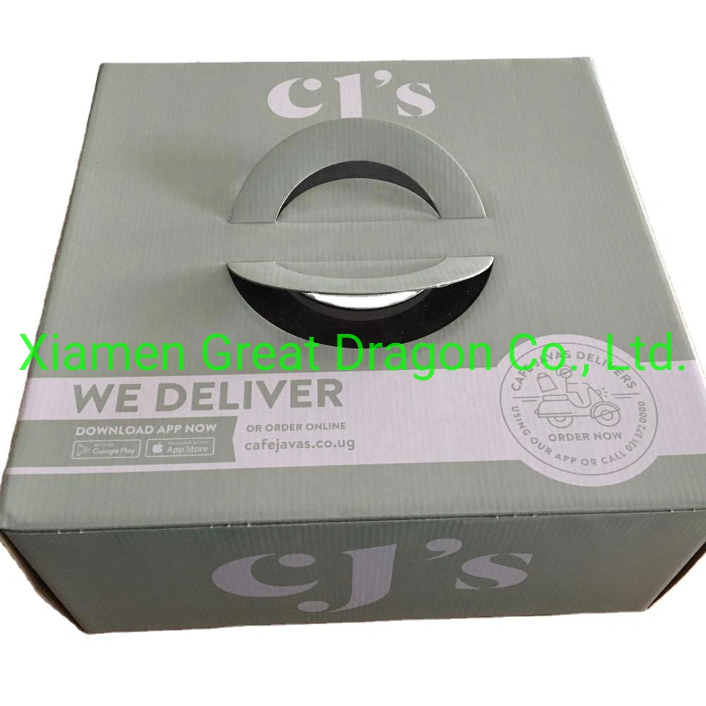 Take out Pizza Delivery Box with Custom Design Hot Sale (PZ2009222010)