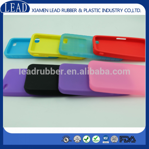 Colorful silicone phone cover