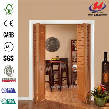 Hospital Yellow Pine Half Louvered Interior Swing Doors