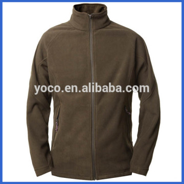 Blank windstopper men fleece jacket