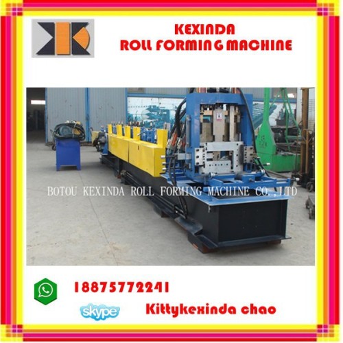 metal carbon steel roller flattening machine roller leveling machine c profile z profile steel roll forming machine