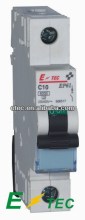 Single pole,10A Mini circuit breaker/mcb