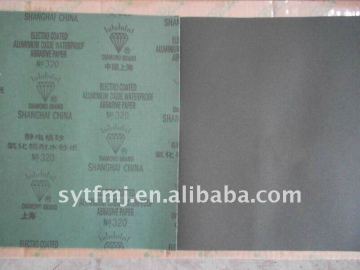 Diamond sanding abrasive paper