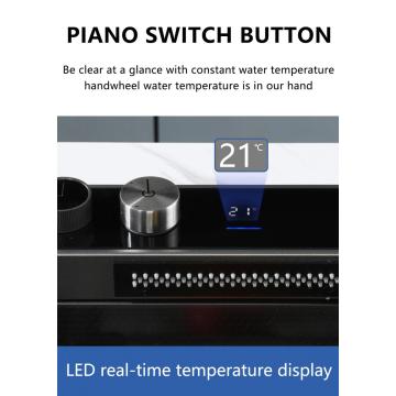 Artisan-Crafted Waterfall Sink Piano Key Digital Display