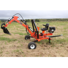 360 Degree Rotating Mini Excavator with Self-Powered Upper Part