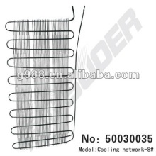 Refrigerator cooling network