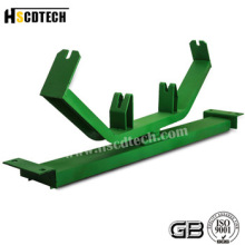 Wear-resistance conveyor roller support, roller support